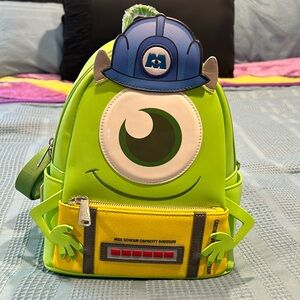 Disney Loungefly Backpack Mike Wazowski